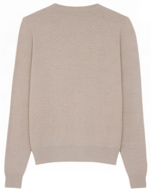 Maglione cardigan da donna Marks & Spencer UK 10 piccolo viscosa grigia