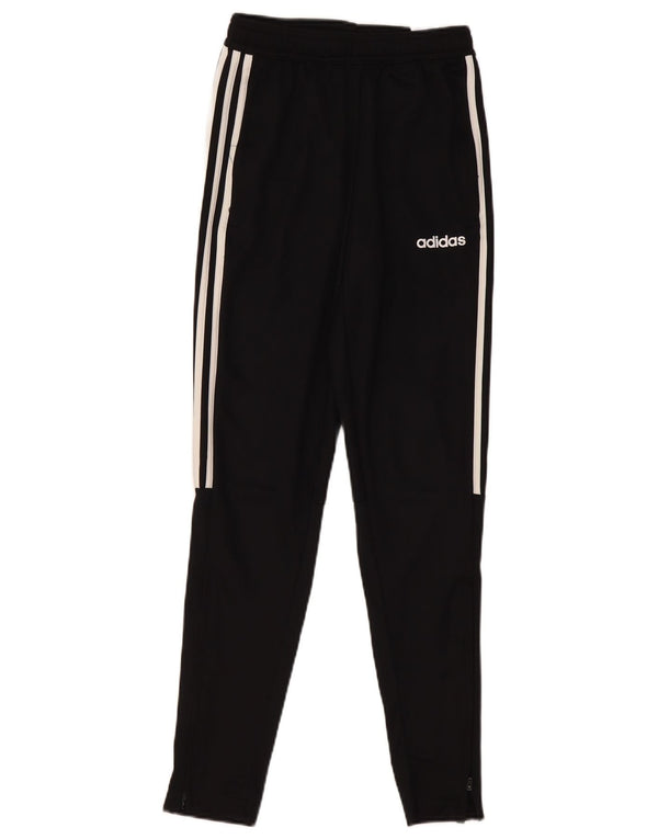 Pantaloni da tuta da uomo Adidas XS sportivi in poliestere a righe neri