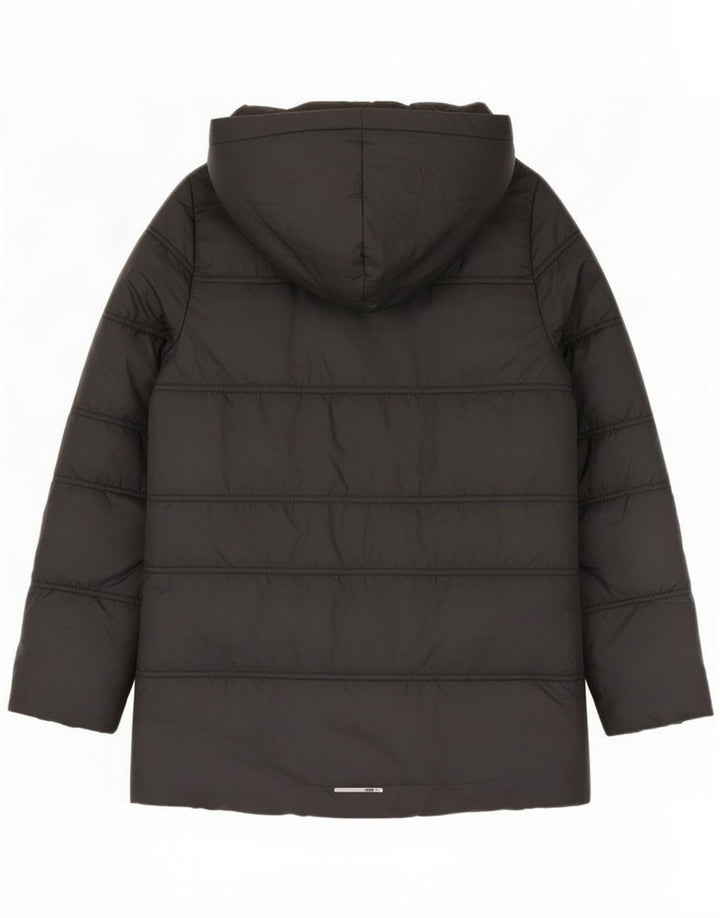 Puma Giacca imbottita con cappuccio da bambino 13-14 anni Poliestere nero