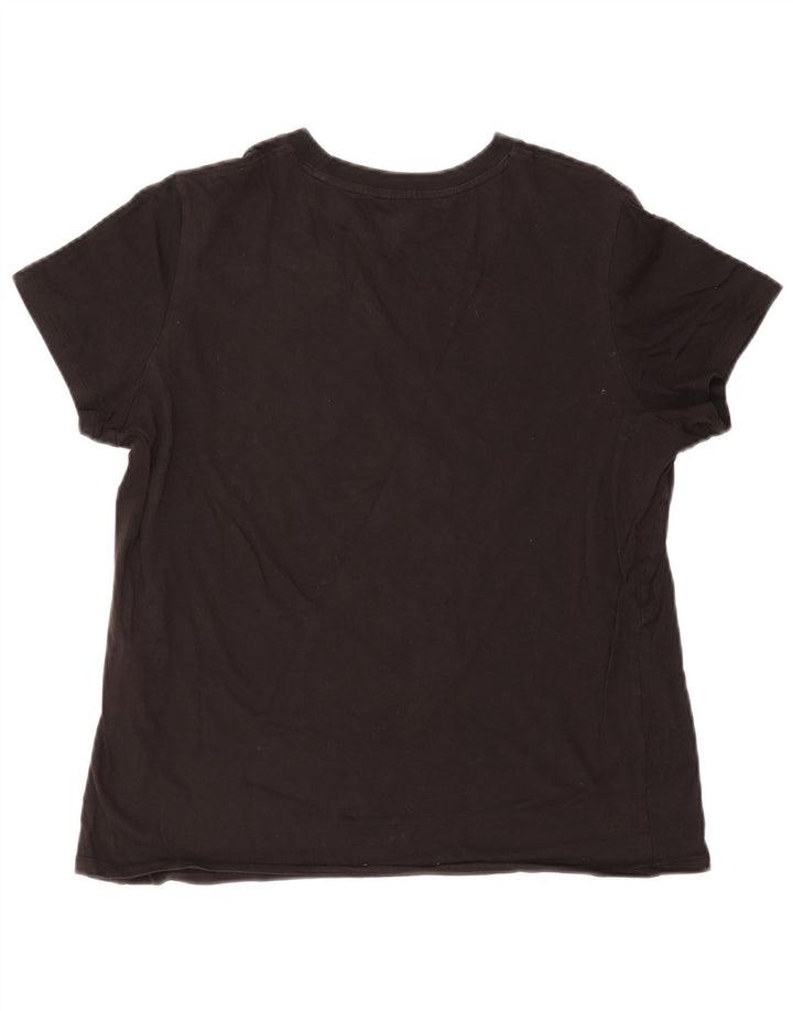 T-shirt grafica da donna PUMA Top UK 14 Large Nera