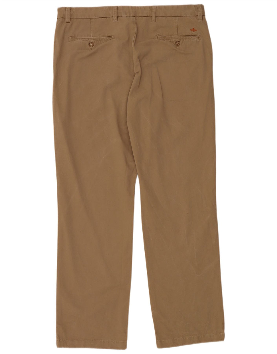 DOCKERS Pantaloni chino dritti da uomo W38 L34 Cotone beige