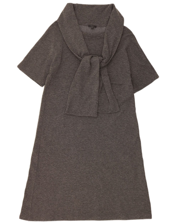 Abito maglione da donna a mezza manica Cos UK 16 grande grigio