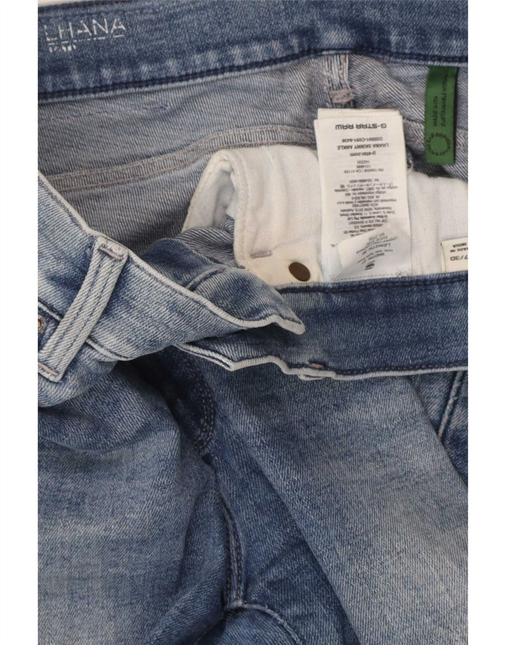 Jeans slim da donna G-Star W27 L26 cotone blu