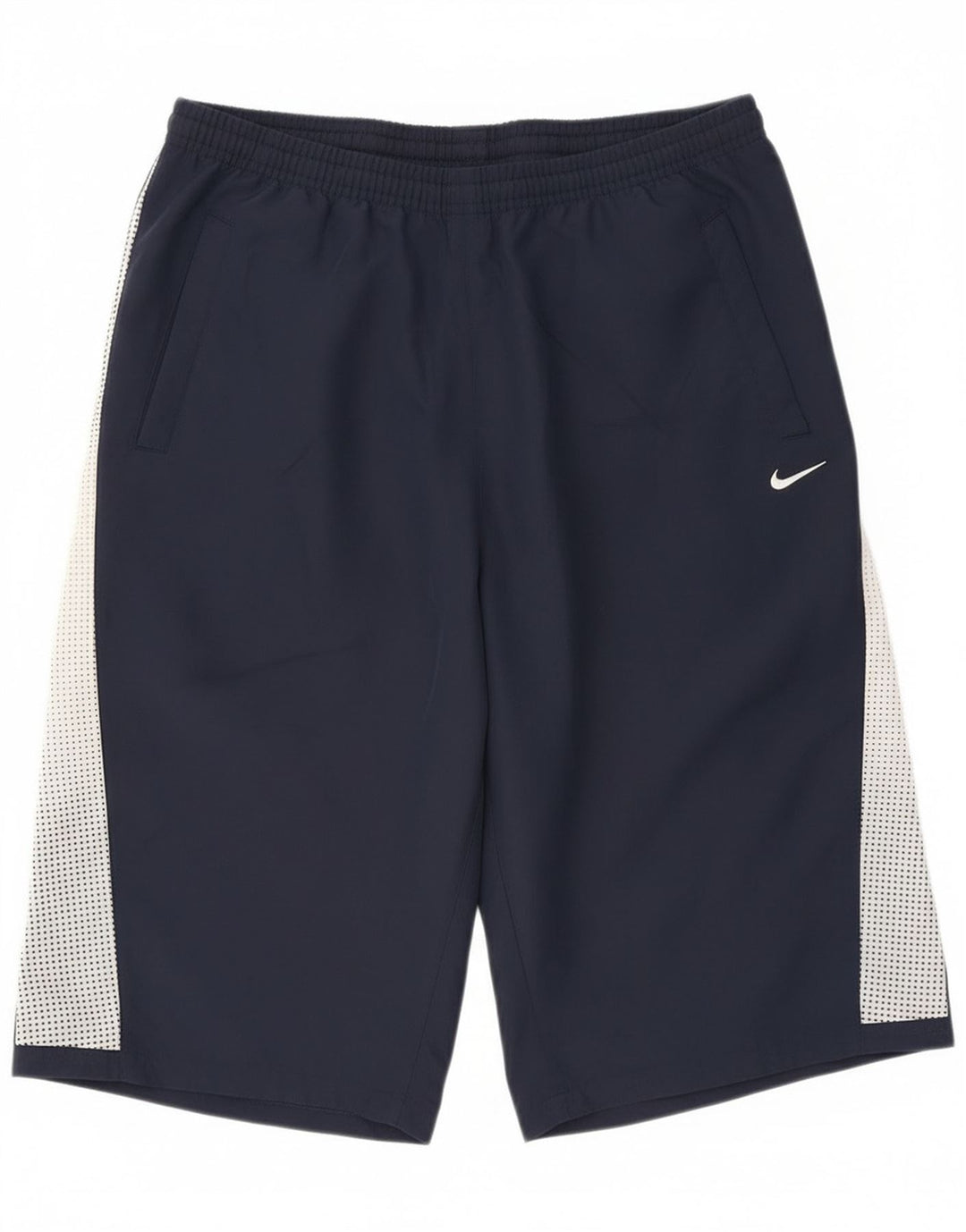 Pantaloncini sportivi Nike da ragazzo 13-14 anni XL Blu navy Colourblock in poliestere