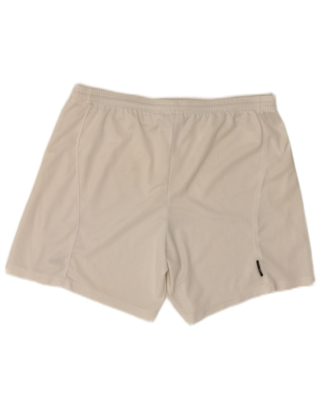 Pantaloncini sportivi Adidas da uomo di colore bianco medio in poliestere