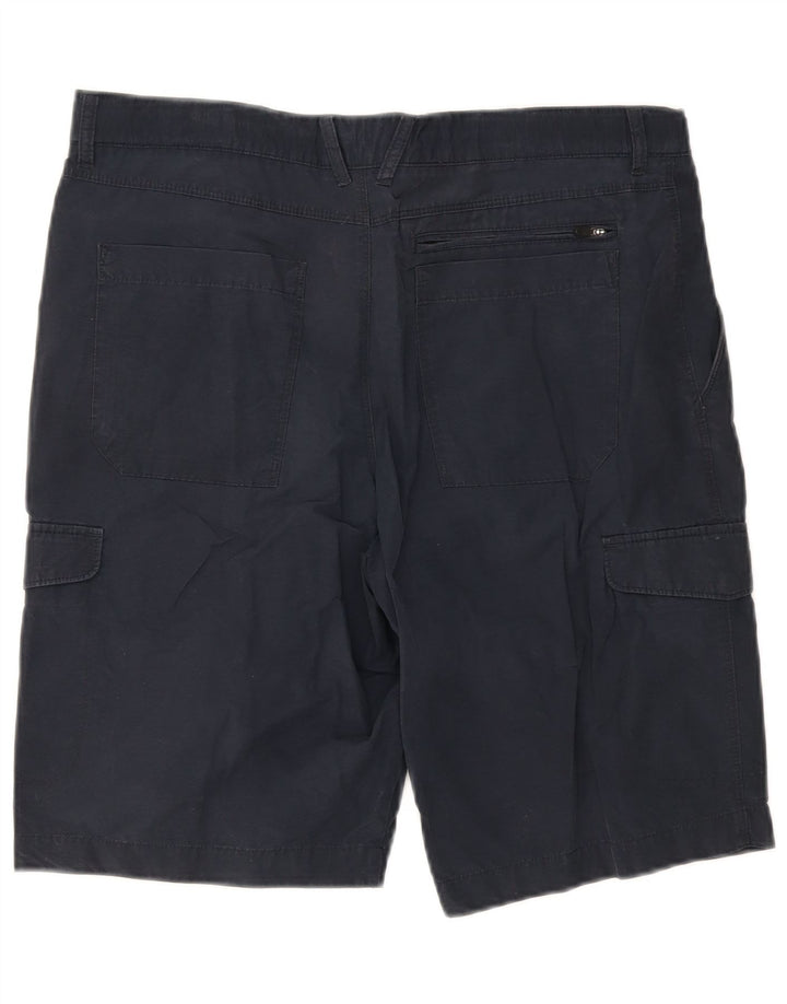 Pantaloncini cargo da uomo Marks & Spencer W36 grandi blu navy