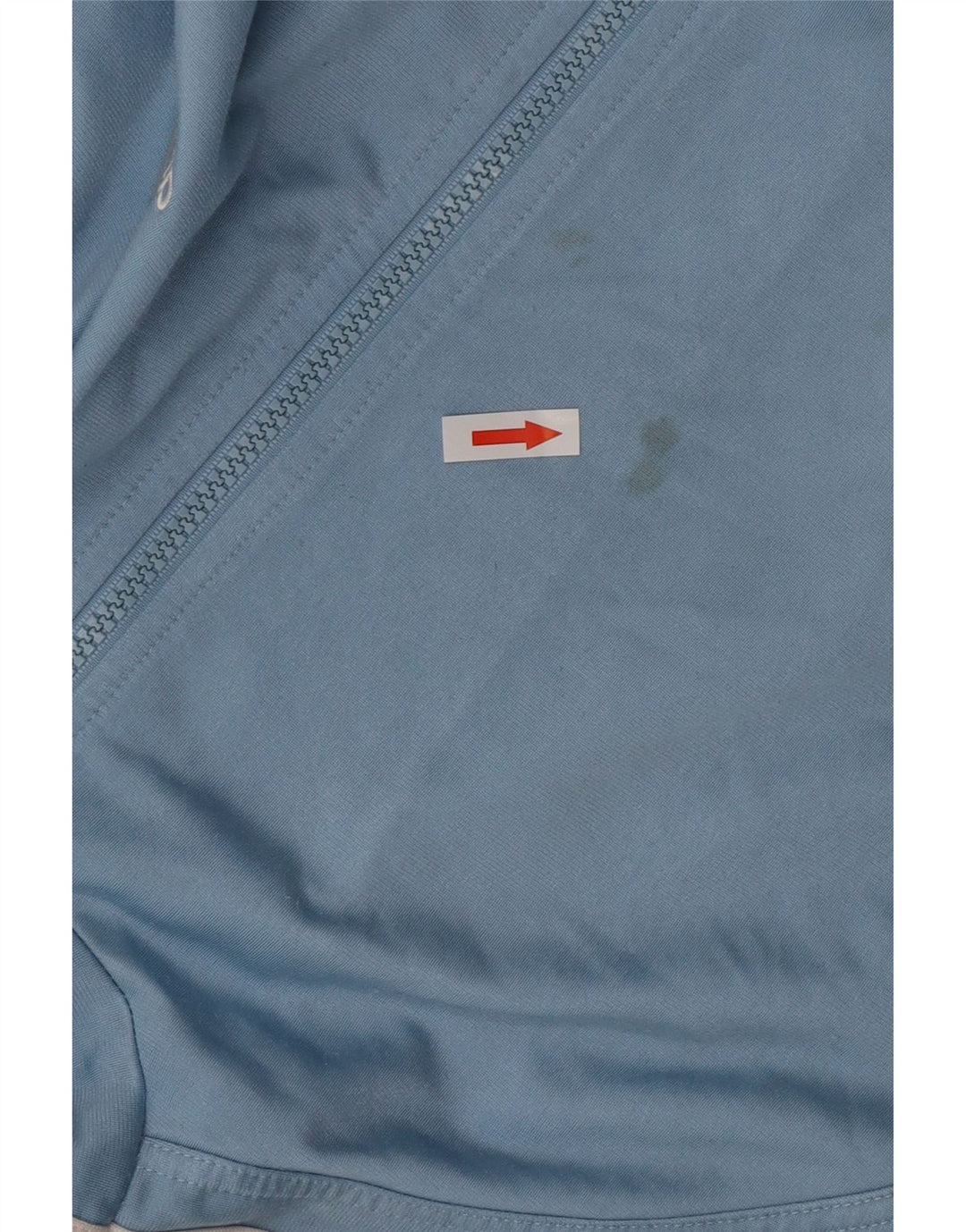 ADIDAS Giacca da tuta da uomo vestibilità ampia UK 40/42 Poliestere blu medio