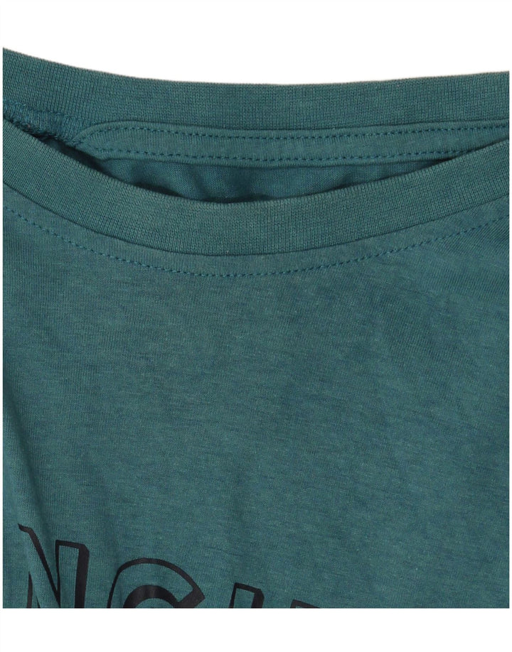 T-shirt grafica da uomo Penguin Top XL in cotone blu