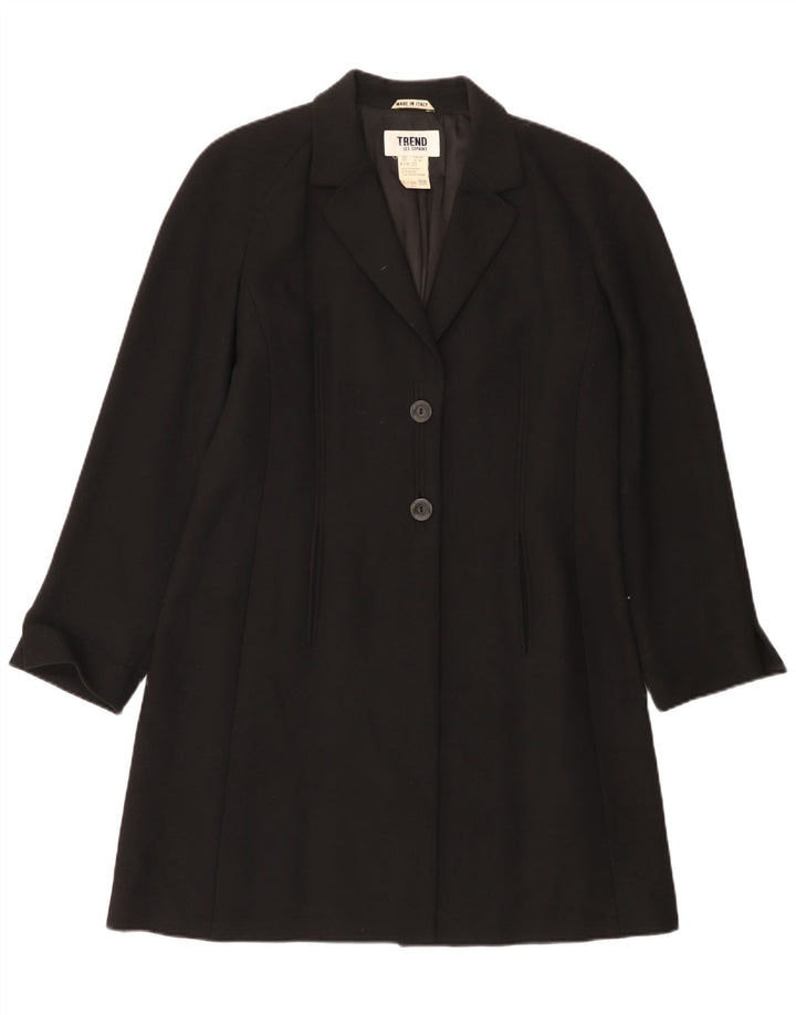 Cappotto da donna LES COPAINS UK 14 Viscosa media nera
