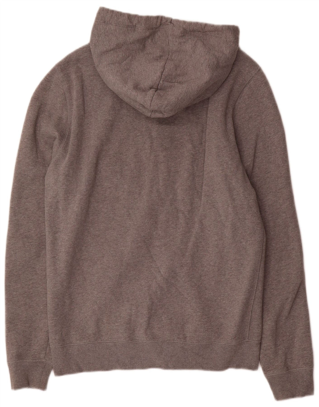Maglione con cappuccio e zip da uomo Jack Wills in cotone screziato grigio medio