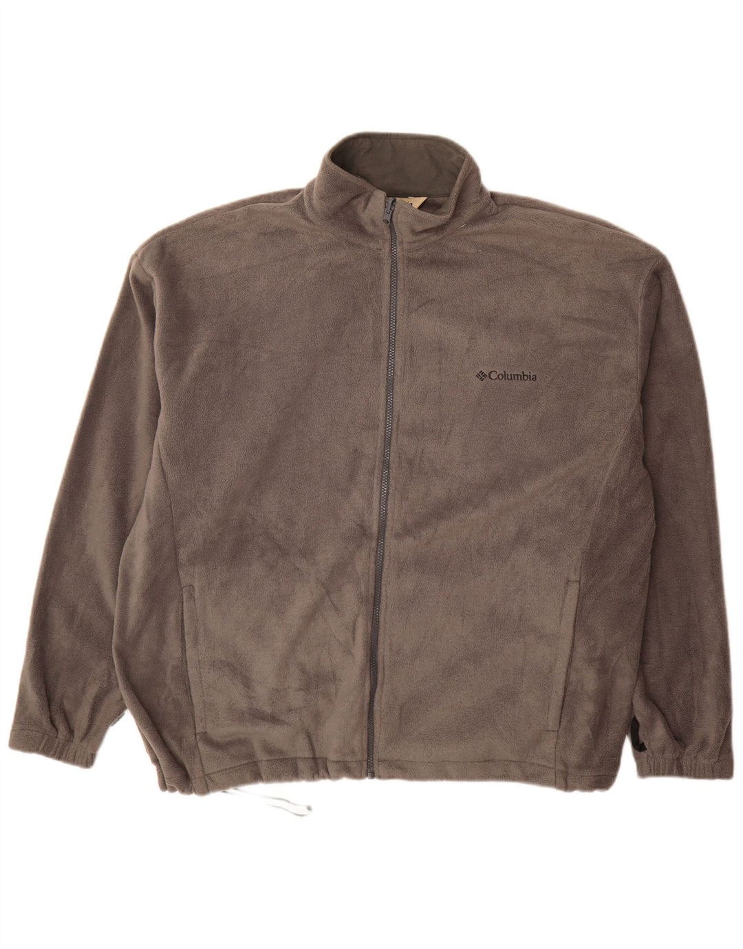 Giacca in pile da uomo Columbia UK 44 2XL Poliestere grigio