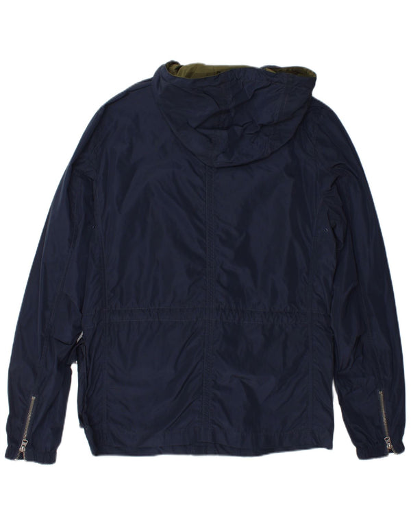 Giacca multiuso con cappuccio da uomo Wrangler UK 36 Small Poliestere blu navy