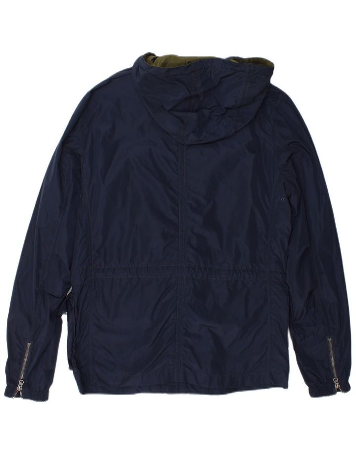 Giacca multiuso con cappuccio da uomo Wrangler UK 36 Small Poliestere blu navy