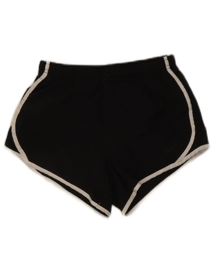 Pantaloncini sportivi Nike da donna Dri Fit UK 12 medio nero poliestere