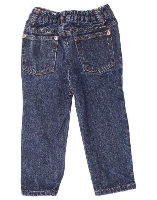 Jeans dritti da bambino Calvin Klein 18-24 mesi W20 L12 blu