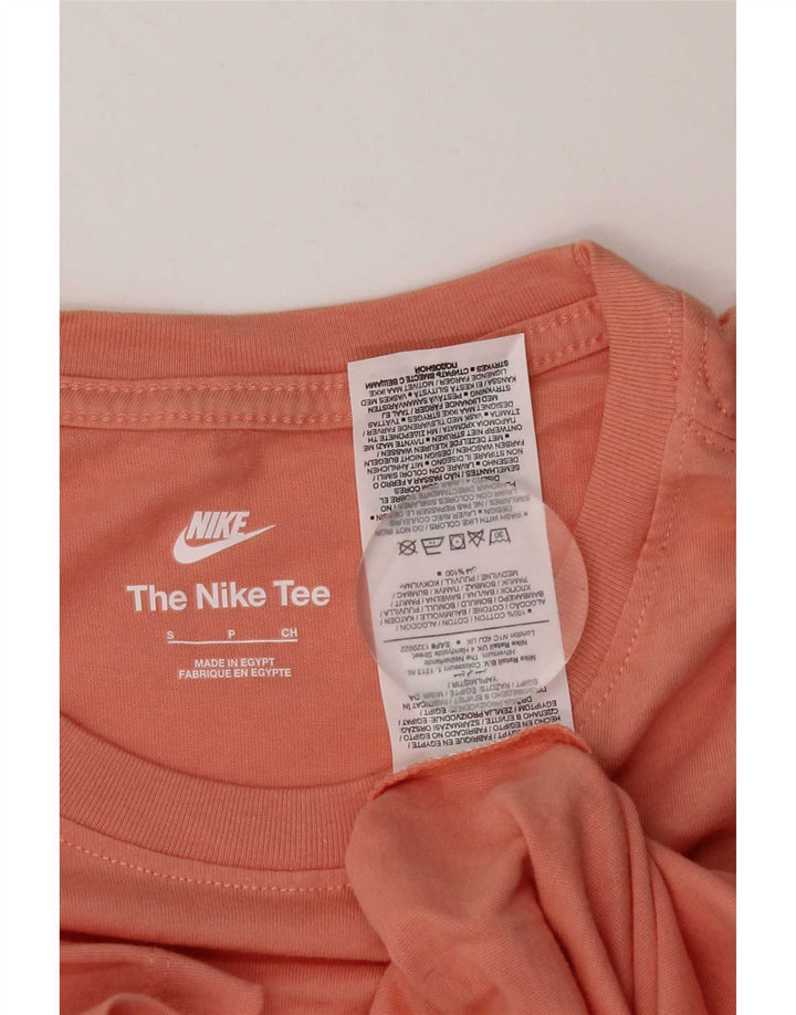 T-shirt Nike da uomo Top Small in cotone rosa