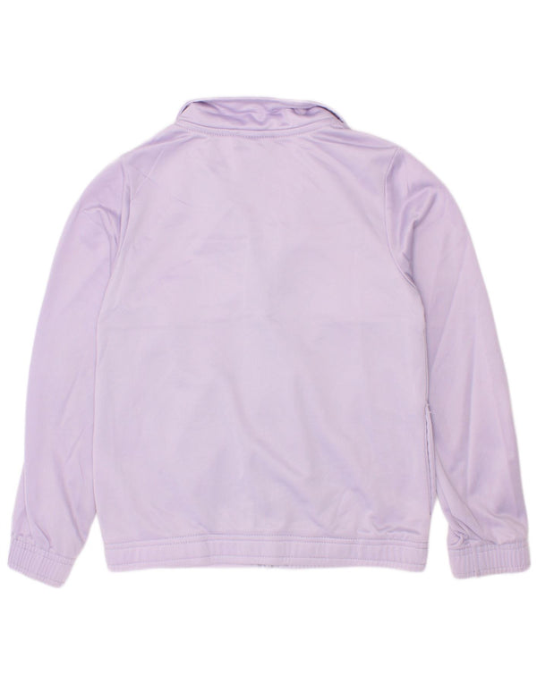 Giacca sportiva da ragazza Puma 5-6 anni in poliestere color block viola