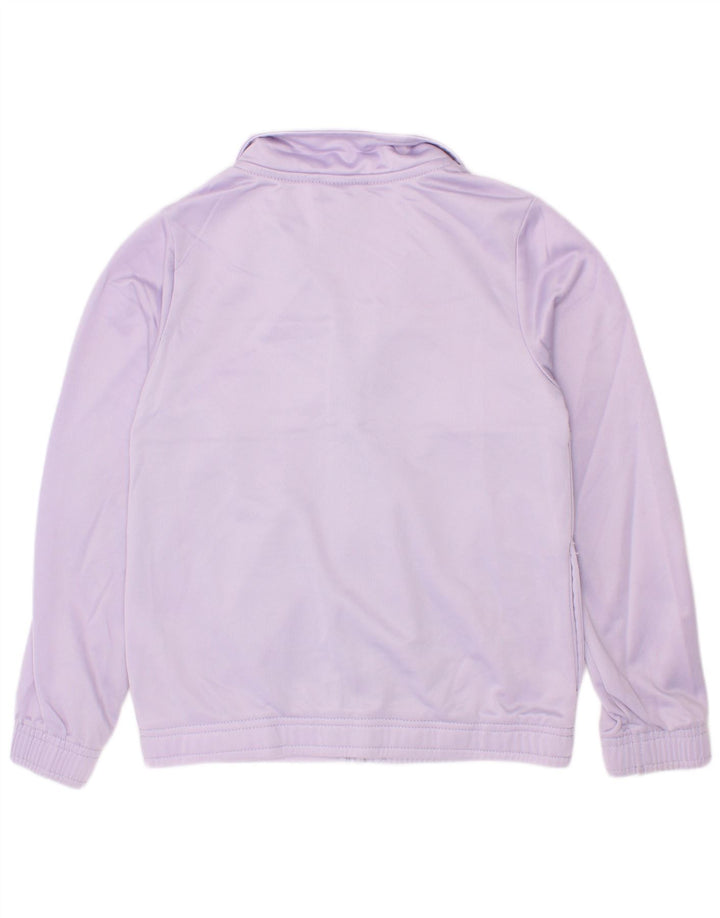 Giacca sportiva da ragazza Puma 5-6 anni in poliestere color block viola