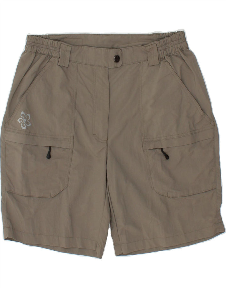 BRUGI Womens Cargo Shorts IT 44 Medium W28 Grey Polyamide Vintage Brugi and Second-Hand Brugi from Messina Hembry 