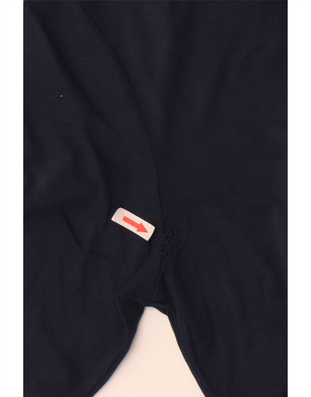 Maglia da uomo a maniche lunghe All Saints piccola in cotone blu navy