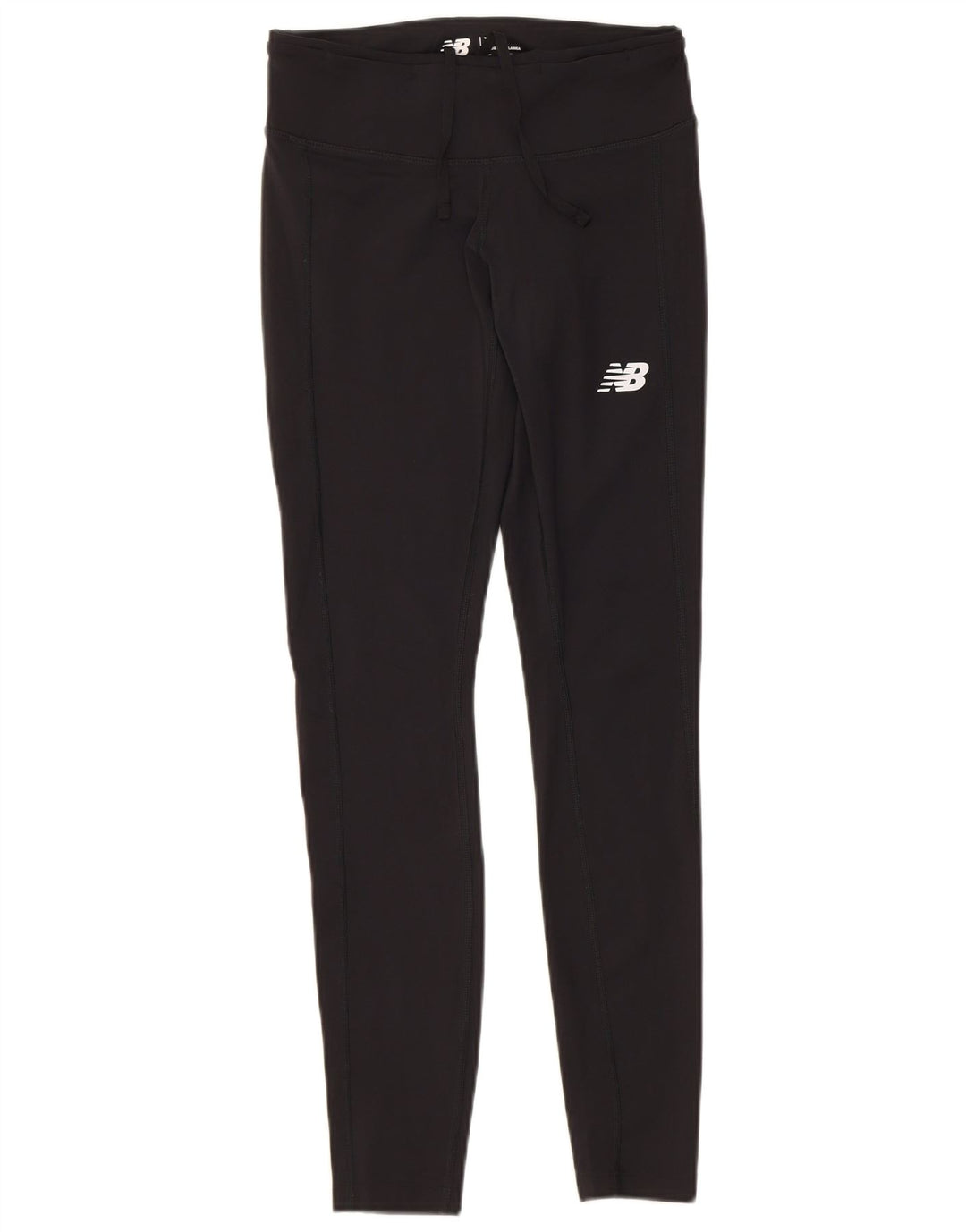 NEW BALANCE Womens Leggings UK 4 XS  Black Polyester
