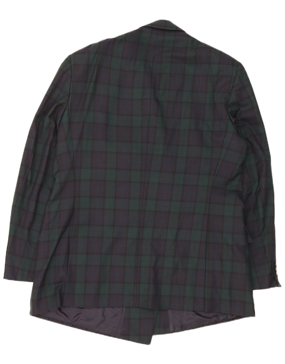 Giacca blazer da donna Vittorio Veneto UK 18 XL blu navy a quadri