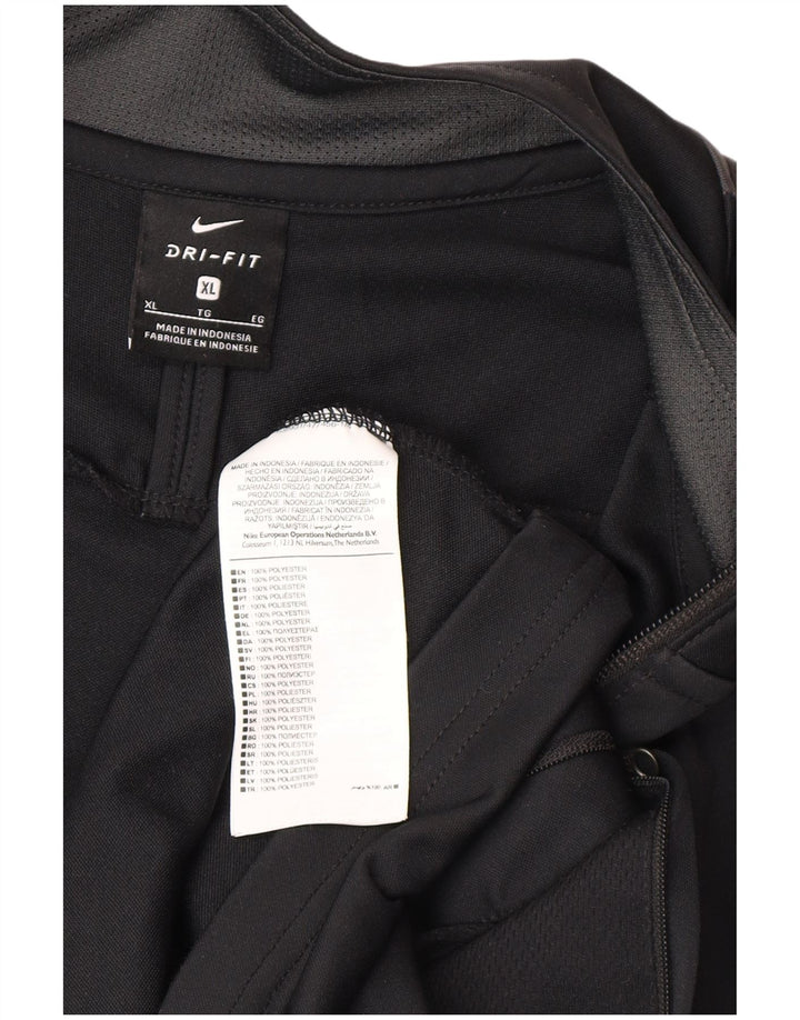 Giacca sportiva Nike da uomo con grafica XL XL in poliestere color block nero