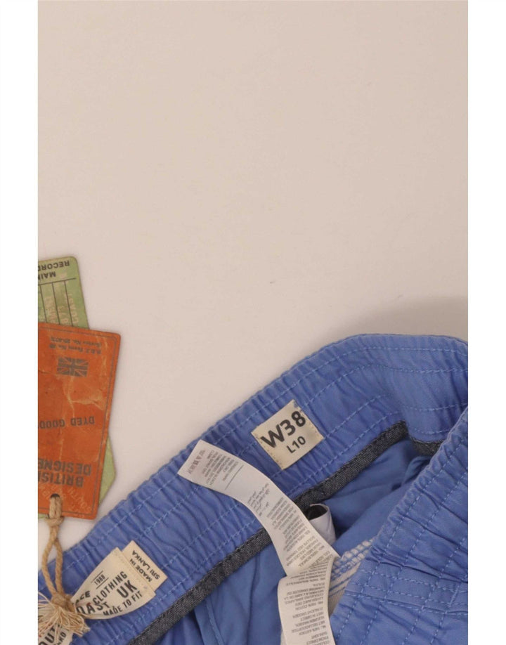 Pantaloncini chino da uomo Fat Face W38 XL in cotone blu