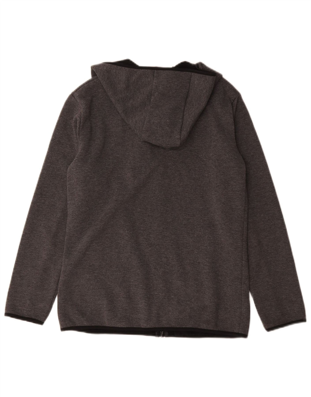 Maglione con cappuccio e zip da uomo Ellesse piccolo in poliestere grigio