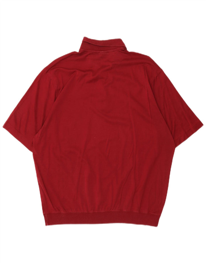 Polo da uomo PAUL & SHARK da yachting grande bordeaux