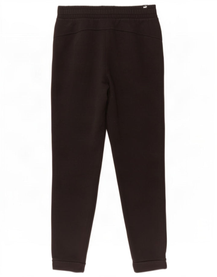 Pantaloni da tuta da uomo Puma Joggers Medium Black Cotton