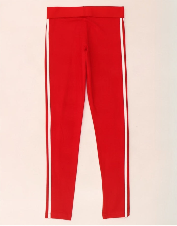 Leggings Adidas Donna UK 8/10 Piccolo Rosso