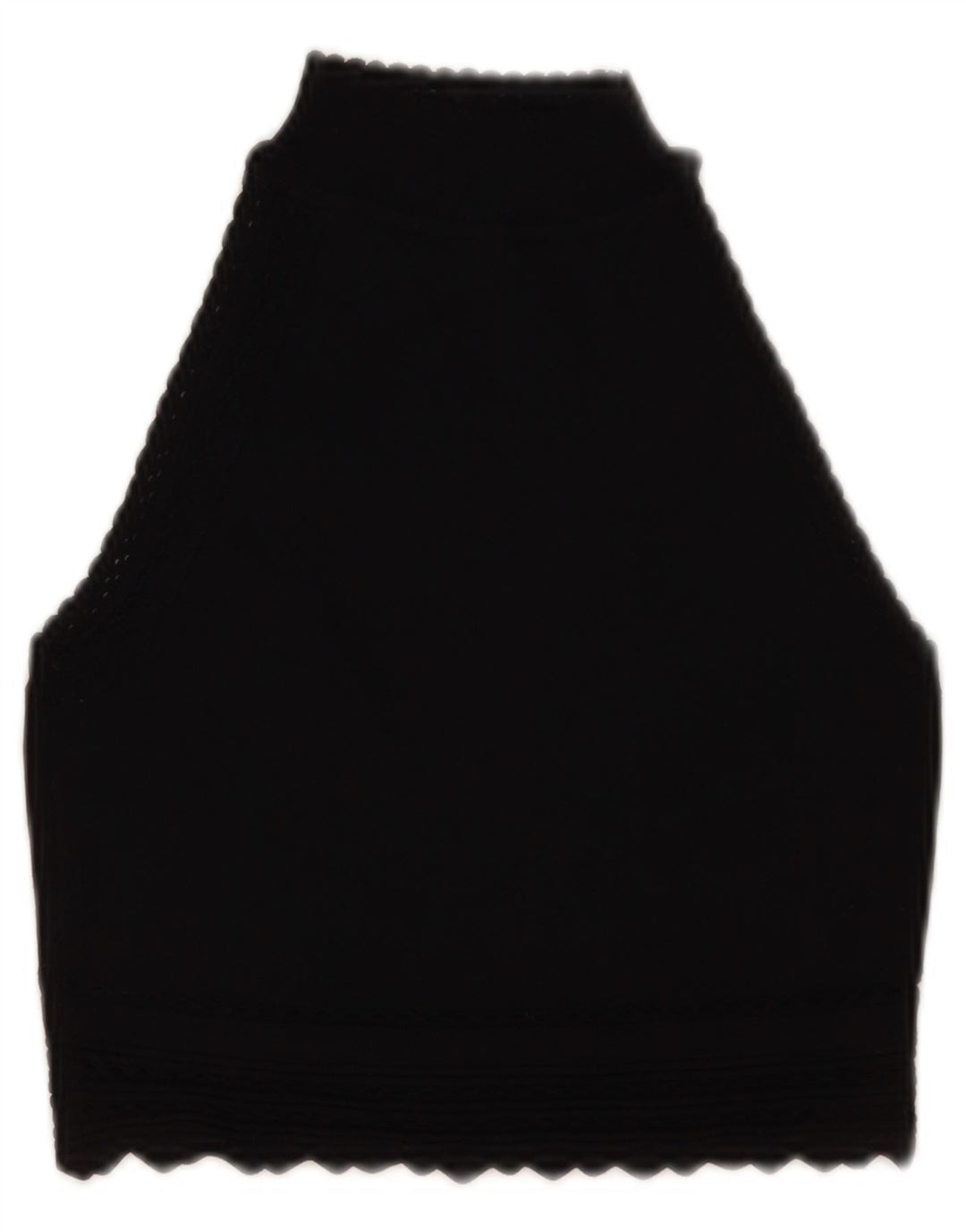 Canotta corta da donna Zara UK 8 piccola nera