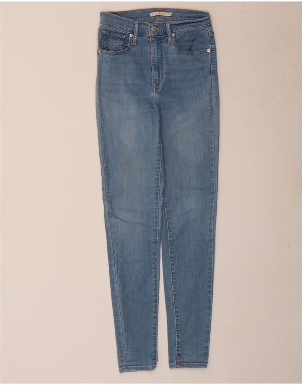 Jeans Levi's Mile High Super Skinny da donna W27 L29 cotone blu