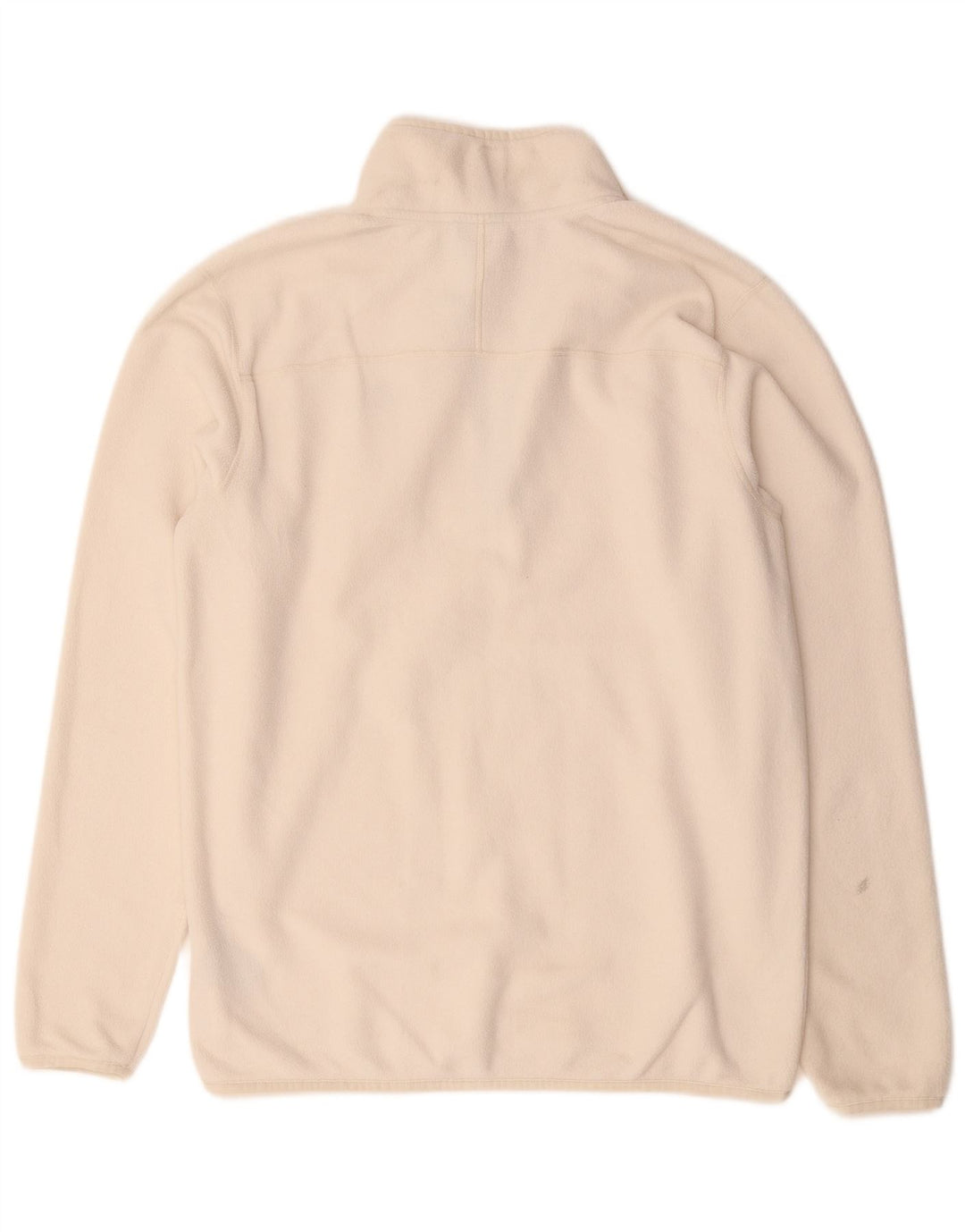 Maglione in pile da uomo The North Face con zip e collo in poliestere bianco medio