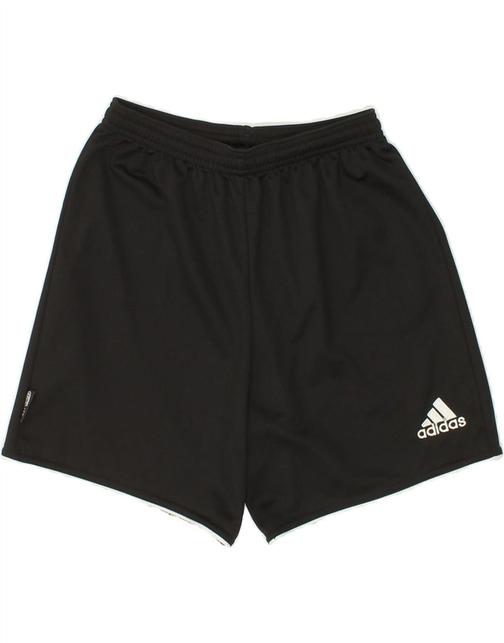 ADIDAS Mens Sport Shorts XS Black Polyester Vintage Adidas and Second-Hand Adidas from Messina Hembry 
