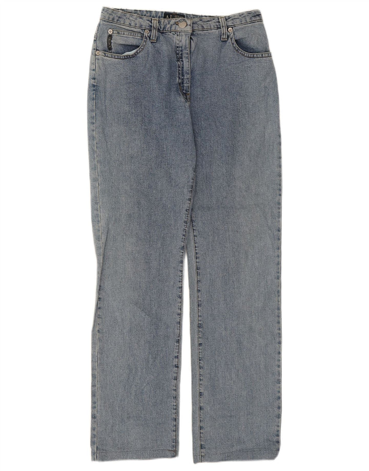 Jeans dritti vestibilità comfort da donna Armani W29 L28 Blu