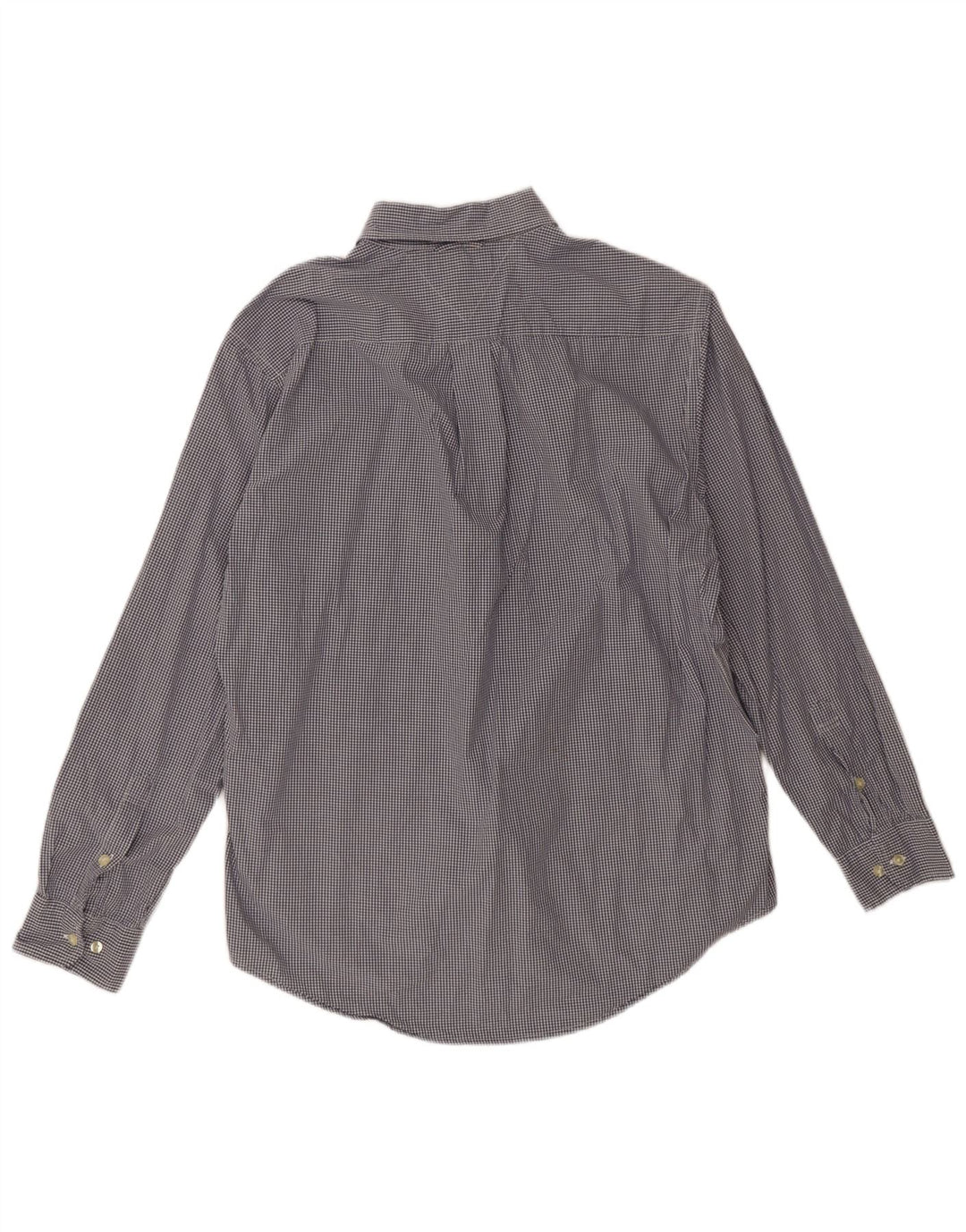 Camicia da uomo Tommy Hilfiger grande a quadretti blu navy