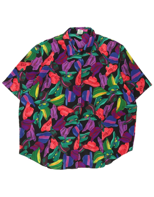 C&A Camicetta da donna con motivo astratto Canda EU 50 3XL multicolore