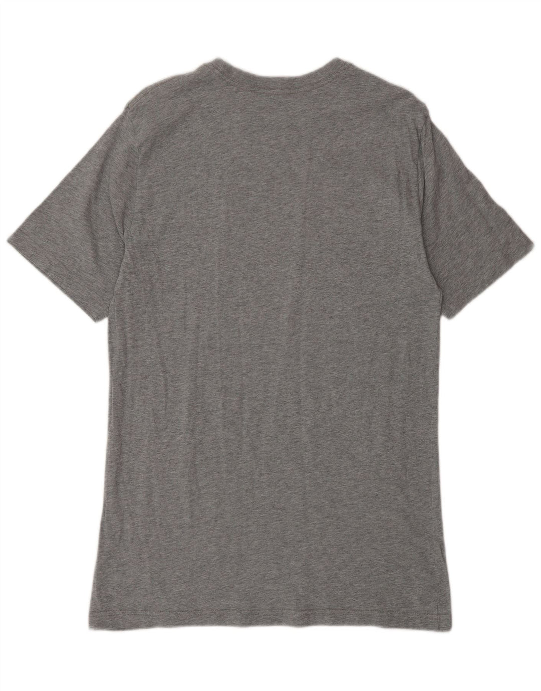 T-shirt grafica Nike da uomo con vestibilità standard, top in cotone mélange grigio medio