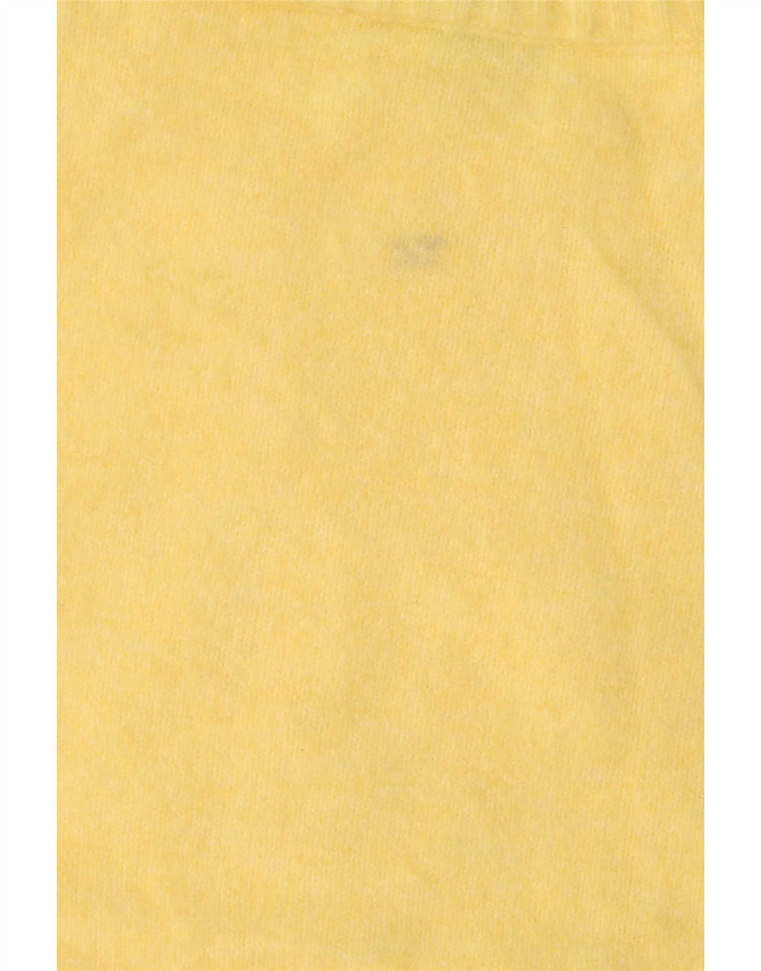 Maglione girocollo oversize corto da donna Zara UK 10 piccolo giallo