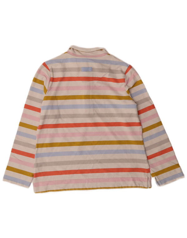 Felpa da donna Joules Maglione UK 14 Grande classico a righe multicolore