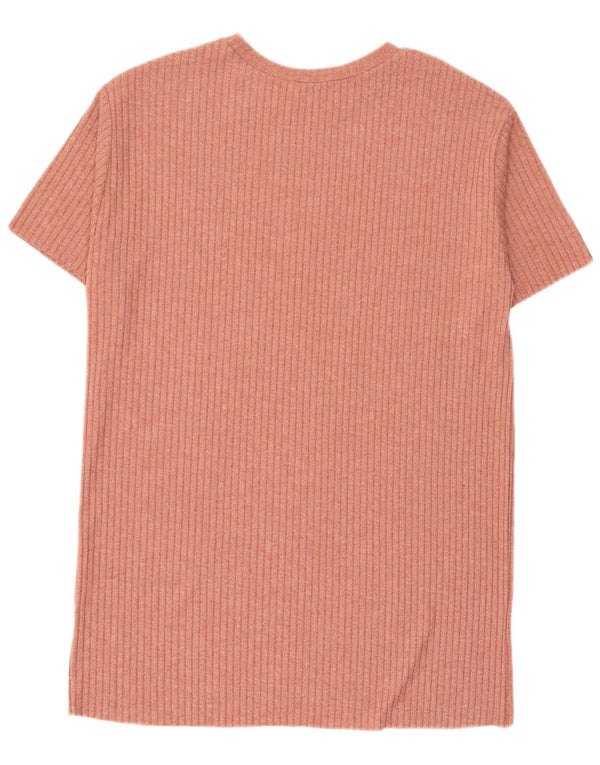 Zara Womens Oversized T-Shirt Dress UK 10 Small Pink