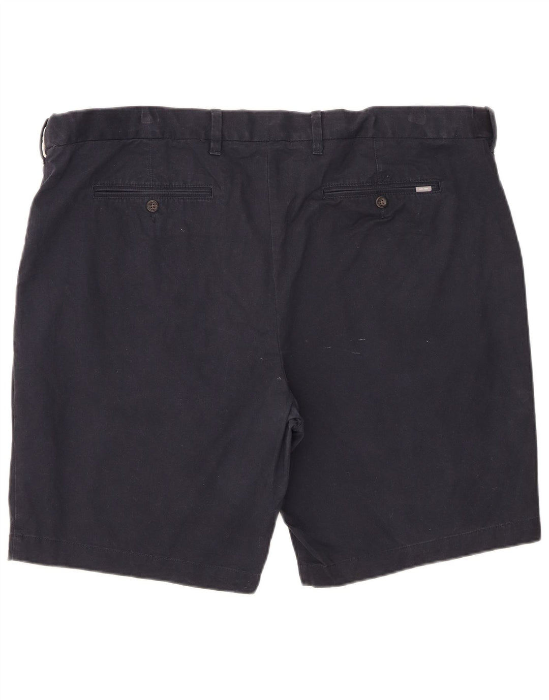 Pantaloncini chino da uomo Marks & Spencer W46 3XL cotone blu navy