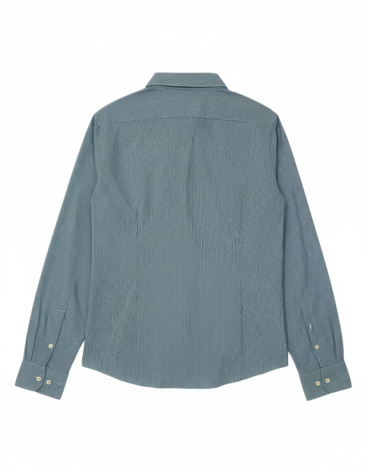 BEN SHERMAN Mens Shirt Medium Blue Pinstripe Cotton Vintage Ben Sherman and Second-Hand Ben Sherman from Messina Hembry 