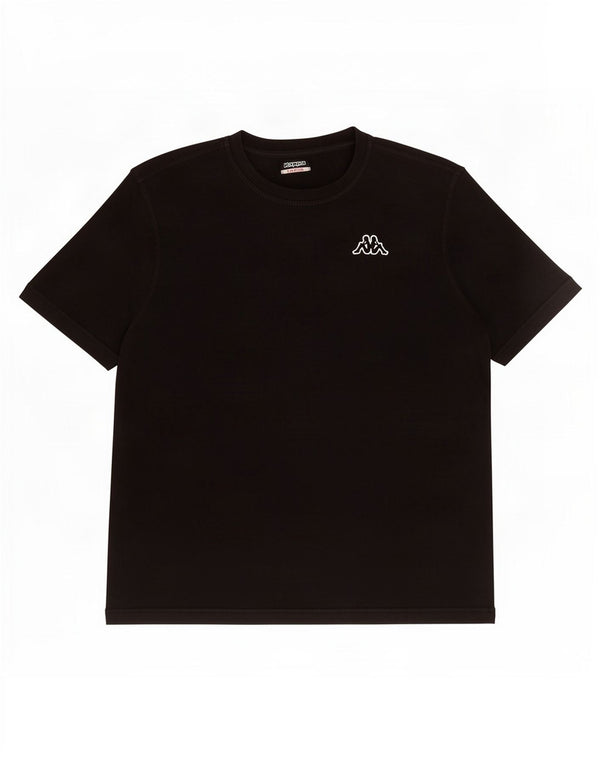 T-shirt uomo Kappa Top Large Nera in cotone