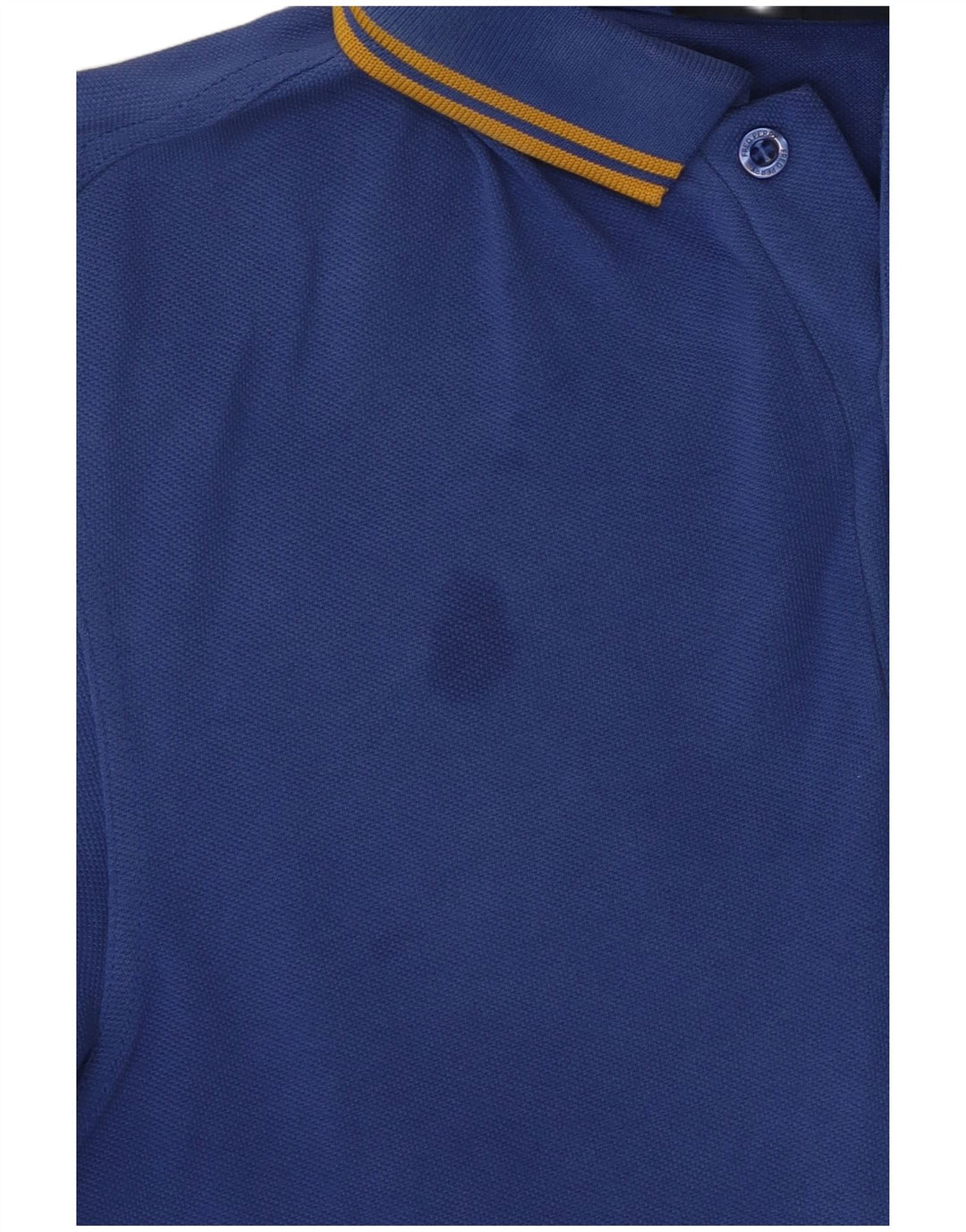 Polo da uomo Fred Perry in cotone blu medio