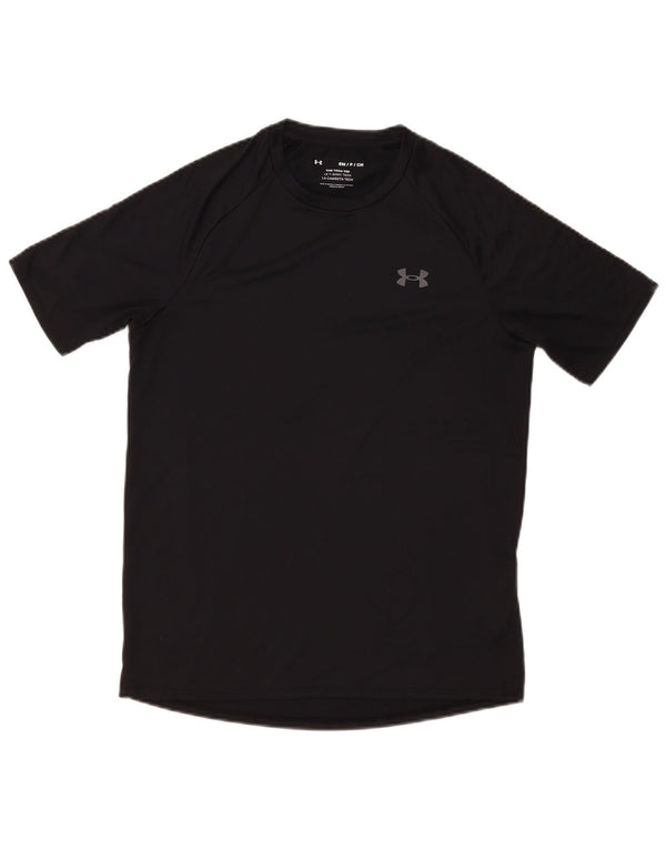Maglietta da uomo Under Armour Top Small in poliestere nero