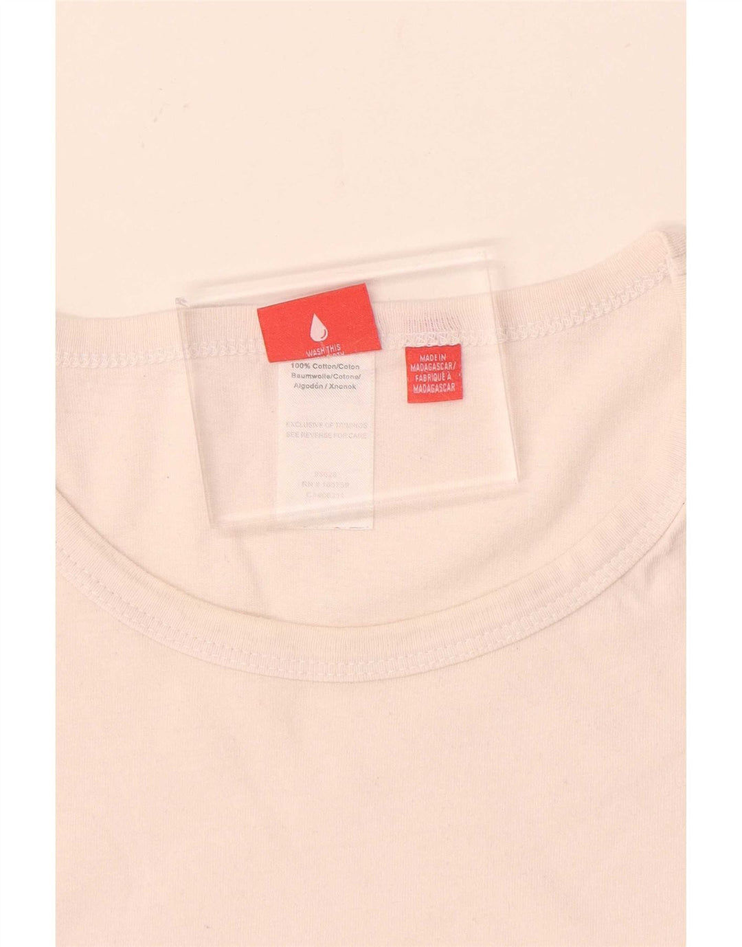 T-shirt da uomo Puma Top XL in cotone bianco