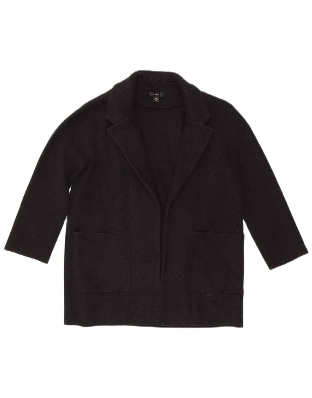 Giacca blazer aperta oversize con maniche a 3/4 J. Crew da donna UK 6 XS Blu navy